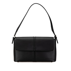 Burberry Nova Check Handbag Bag Black Leather Women's BURBERRY