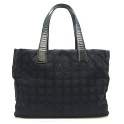 Chanel New Travel Line Tote MM Women's Bag Nylon Black