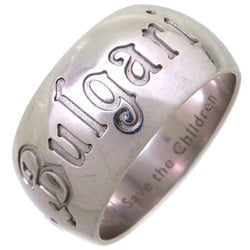 Bvlgari #55 Save the Children Men's Ring, Silver 925, Size 16