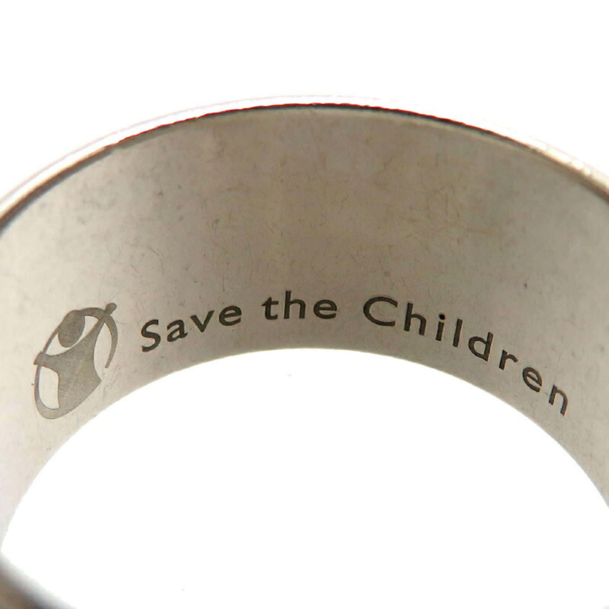 Bvlgari #55 Save the Children Men's Ring, Silver 925, Size 16