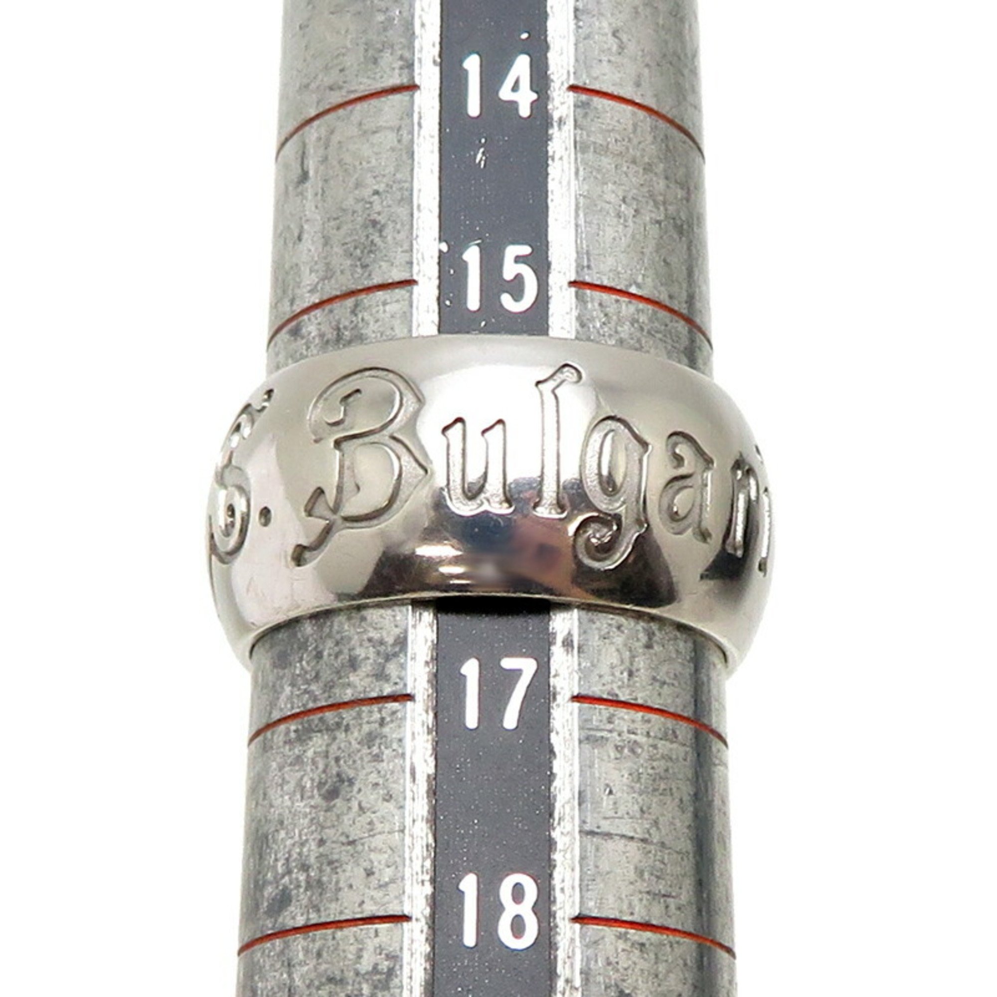 Bvlgari #55 Save the Children Men's Ring, Silver 925, Size 16