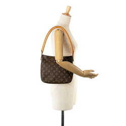 Louis Vuitton Monogram Looping MM Shoulder Bag Handbag M51146 Brown PVC Leather Women's LOUIS VUITTON