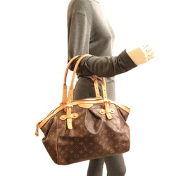 Louis Vuitton Tivoli GM Women's Handbag M40144 Monogram Brown