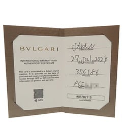 Bvlgari Malachite Gelati Women's Necklace 356186 750 Pink Gold