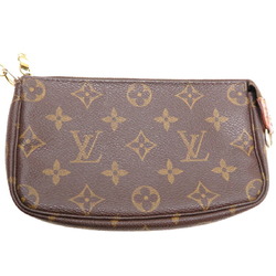 Louis Vuitton Petit Bucket PM Women's Shoulder Bag M42238 Monogram Brown