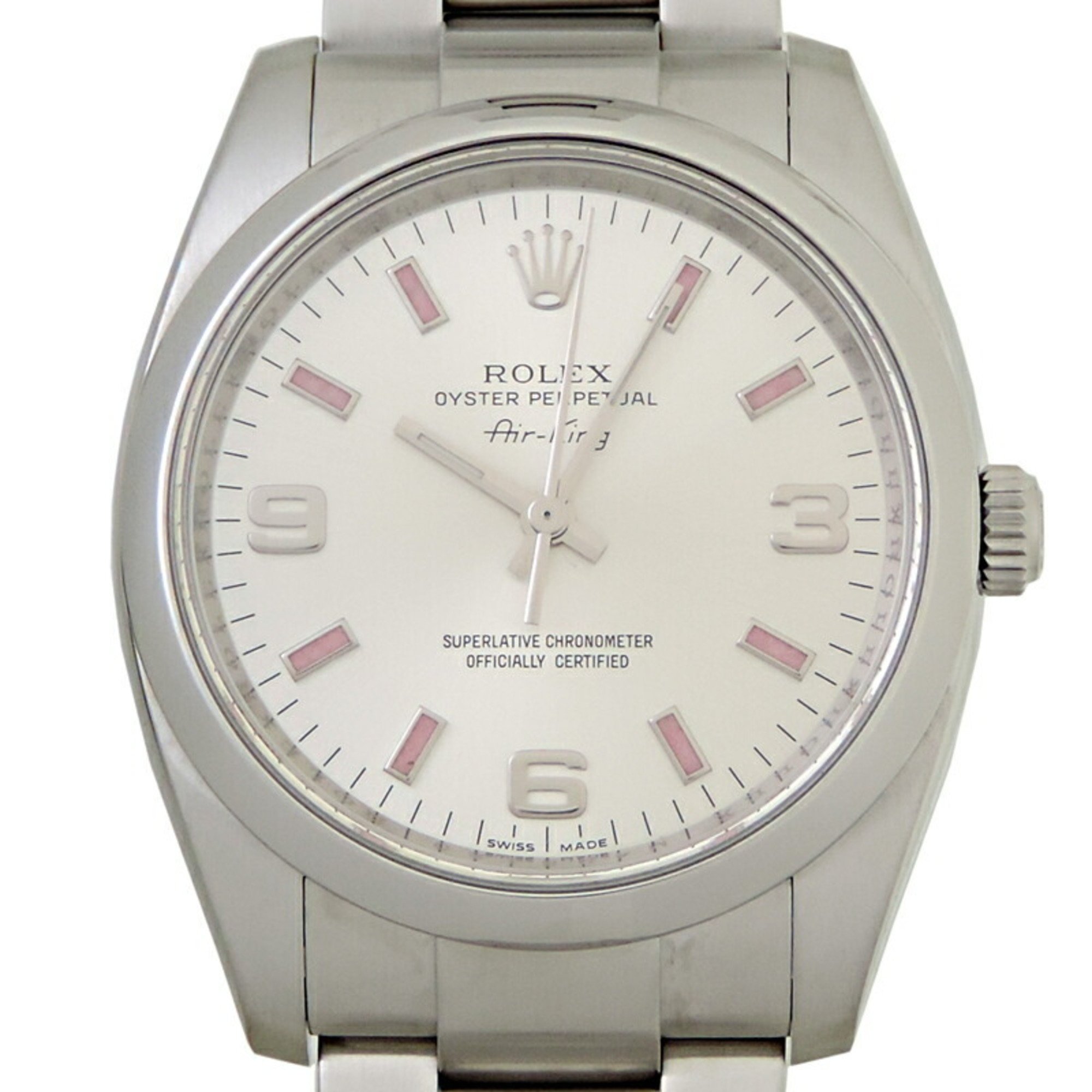 Rolex Oyster Perpetual Air King M serial number 2007 Men's watch 114200