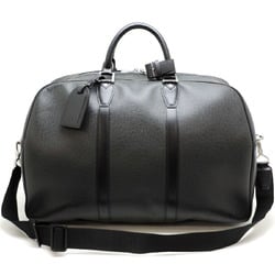 Louis Vuitton Kendall GM Women's and Men's Boston Bag M30112 Taiga Ardoise (Black)