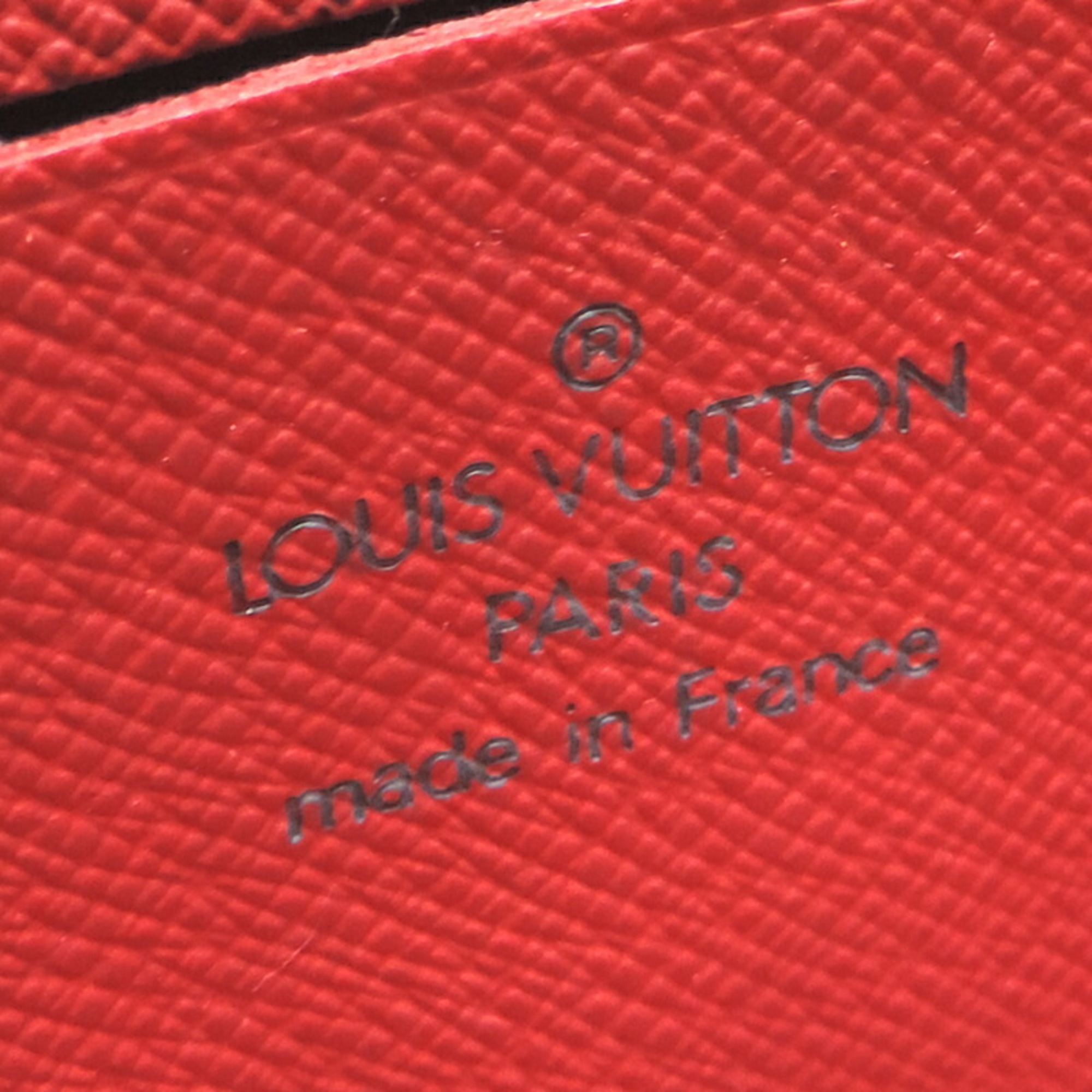 Louis Vuitton Cherry Porte Monnaie Zip Women's Long Wallet M95006 Monogram Brown