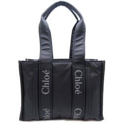 Chloé Chloe Woody Medium Nylon Women's Tote Bag Black