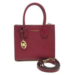 Michael Kors 2-Way Bag Women's Shoulder 35F8GTVT1V Leather Bordeaux (Red)