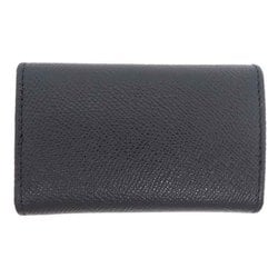 Bvlgari Bulgari 6-Key Case Men's Key 30422 Leather Black