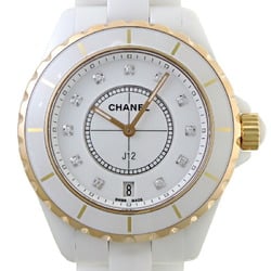 Chanel J12 38MM 11P Diamond Men's Watch H2180