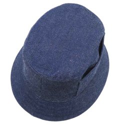 Hermes Helen Silky Bucket Hat #56 Women's and Men's H232029N Cotton Navy