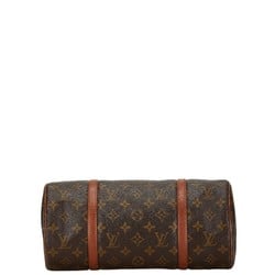 Louis Vuitton Monogram Papillon 30 Shoulder Bag M51365 Brown PVC Leather Women's LOUIS VUITTON