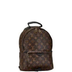 Louis Vuitton Monogram Palm Springs PM Backpack M41560 Brown PVC Leather Women's LOUIS VUITTON