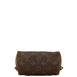 Louis Vuitton Monogram Speedy Handbag Shoulder Bag M41534 Brown PVC Leather Women's LOUIS VUITTON