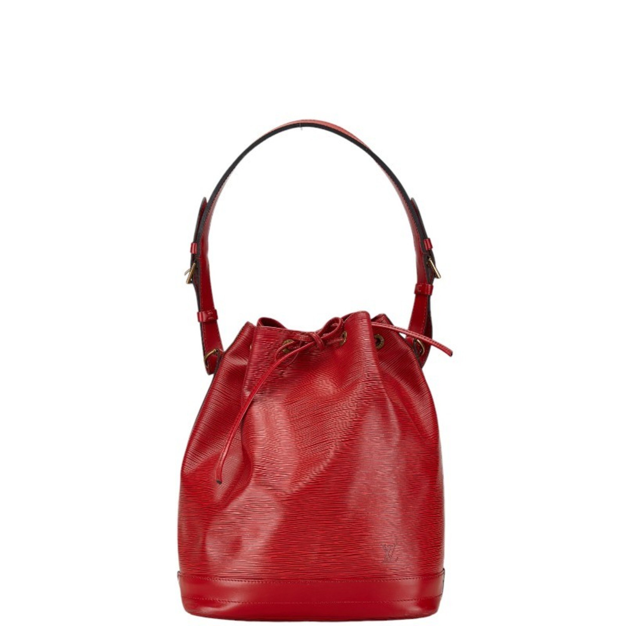 Louis Vuitton Epi Petit Noe Shoulder Bag M44107 Castilian Red Leather Women's LOUIS VUITTON