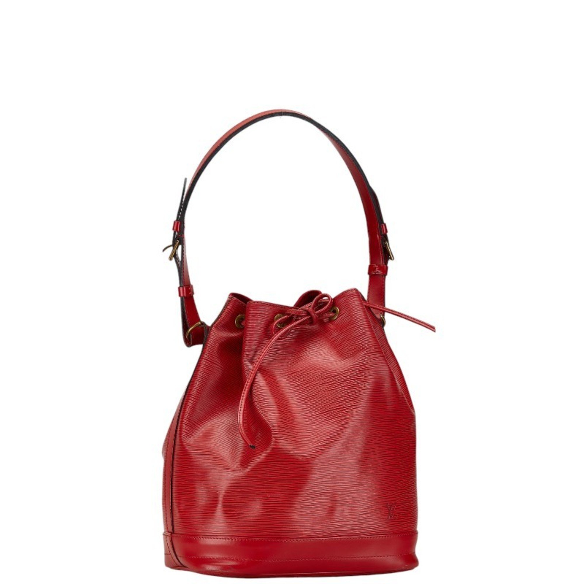 Louis Vuitton Epi Petit Noe Shoulder Bag M44107 Castilian Red Leather Women's LOUIS VUITTON