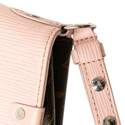 Louis Vuitton Monogram Epi Saint Michel Shoulder Bag M44033 Rose Ballerine Pink PVC Leather Women's LOUIS VUITTON