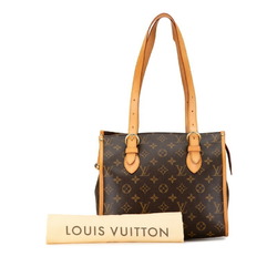 Louis Vuitton Monogram Popincourt Au Shoulder Bag Tote M40007 Brown PVC Leather Women's LOUIS VUITTON