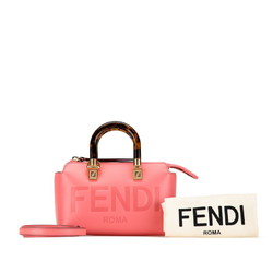 FENDI BY THE WAY Handbag Shoulder Bag 8BS067 Pink Calf Leather Women's