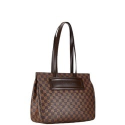 Louis Vuitton Damier Parioli PM Tote Bag Shoulder N51123 Brown PVC Leather Women's LOUIS VUITTON