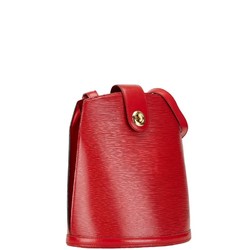 Louis Vuitton Epi Cluny Shoulder Bag M52257 Castilian Red Leather Women's LOUIS VUITTON