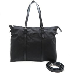 Gucci GG Women's Tote Bag 387067 Nylon Black