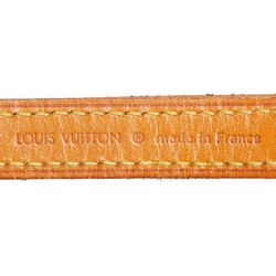 Louis Vuitton shoulder strap beige leather ladies LOUIS VUITTON