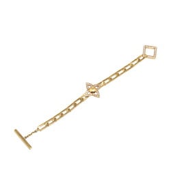 Louis Vuitton Bracelet Collier Power Rhinestone M66091 Gold Plated Women's LOUIS VUITTON