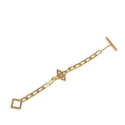 Louis Vuitton Bracelet Collier Power Rhinestone M66091 Gold Plated Women's LOUIS VUITTON