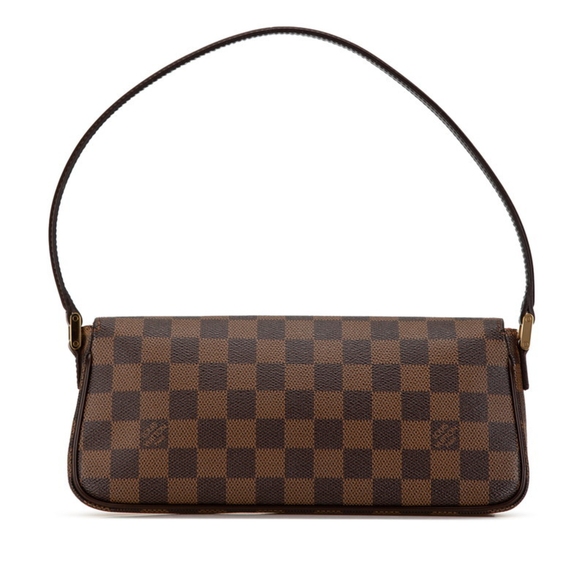 Louis Vuitton Damier Recoleta Shoulder Bag N51299 Brown PVC Leather Women's LOUIS VUITTON