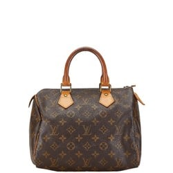 Louis Vuitton Monogram Speedy 25 Boston Bag Handbag M41528 Brown PVC Leather Women's LOUIS VUITTON