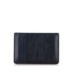 Louis Vuitton Epi Neo Porte Carte Card Case M67210 Navy Leather Women's LOUIS VUITTON