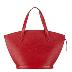 Louis Vuitton Epi Saint Jacques Handbag M52277 Castilian Red Leather Women's LOUIS VUITTON