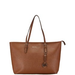 Michael Kors handbag tote bag brown leather women's