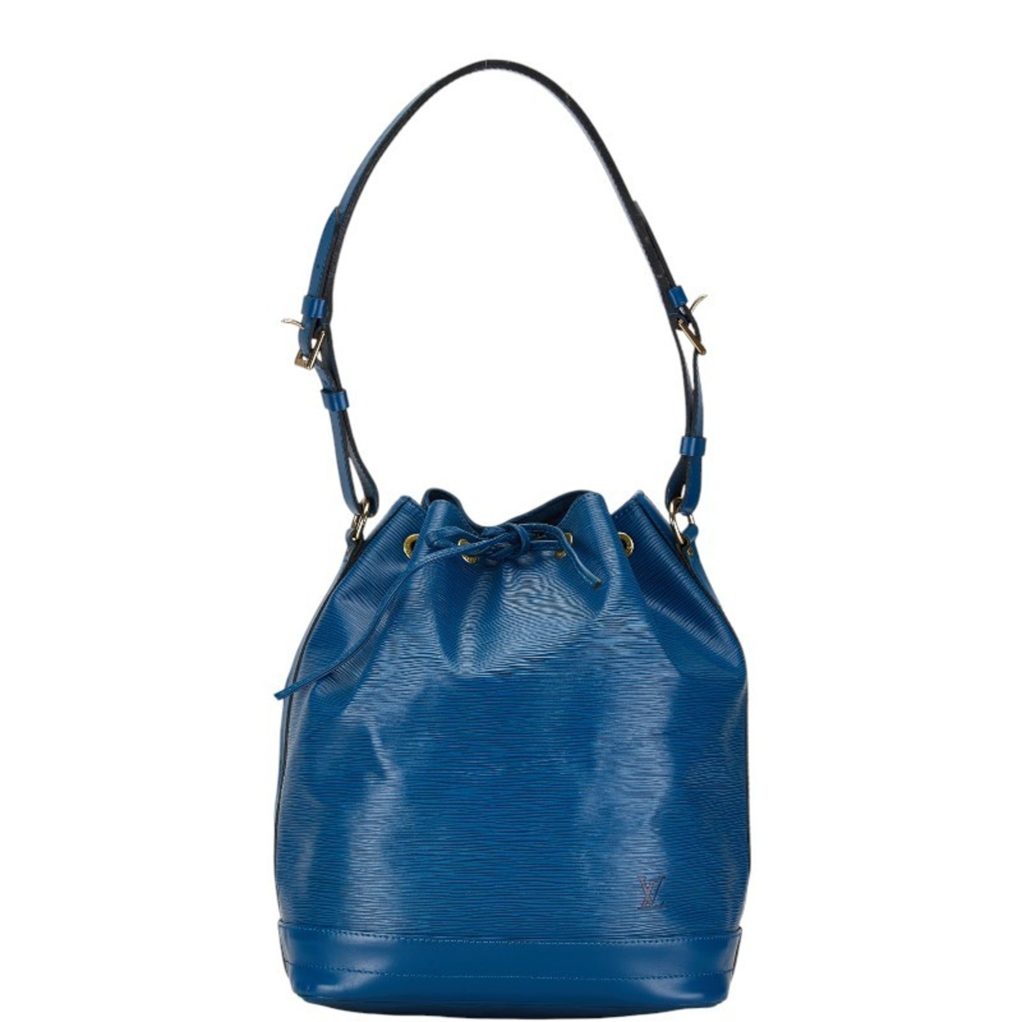 Louis Vuitton Epi Petit Noe Bag Handbag M44105 Toledo Blue Leather Women's LOUIS VUITTON