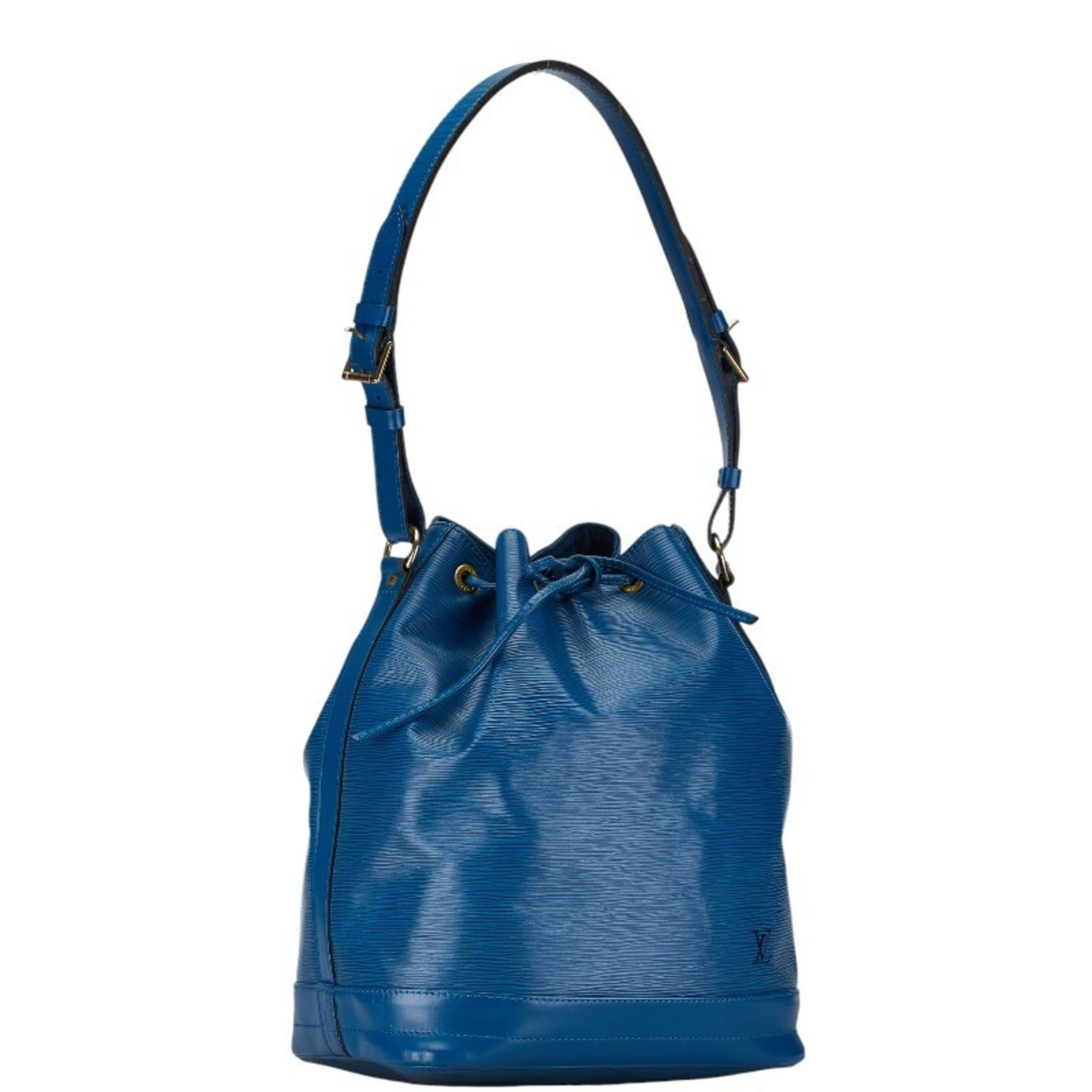 Louis Vuitton Epi Petit Noe Bag Handbag M44105 Toledo Blue Leather Women's LOUIS VUITTON