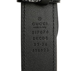 Gucci Web Ophidia Sherry Line Waist Bag Belt 517076 Red Black Suede Patent Leather Women's GUCCI