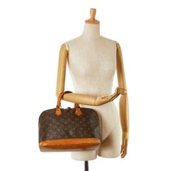 Louis Vuitton Monogram Alma PM Handbag M51130 Brown PVC Leather Women's LOUIS VUITTON