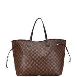 Louis Vuitton Monogram Neverfull GM Tote Bag Shoulder M40157 Brown PVC Leather Women's LOUIS VUITTON