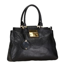 Tory Burch handbag shoulder bag black leather women's