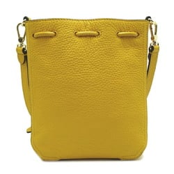 Furla bag women's shoulder leather yellow