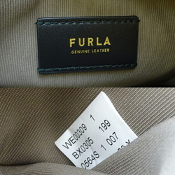 Furla bag women's shoulder leather yellow