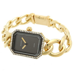 Chanel Premiere Bezel Diamond Ladies Watch H0113