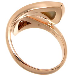 Bvlgari #58 Diva Dream Diamond Women's and Men's Ring 350729 750 Pink Gold Size 18