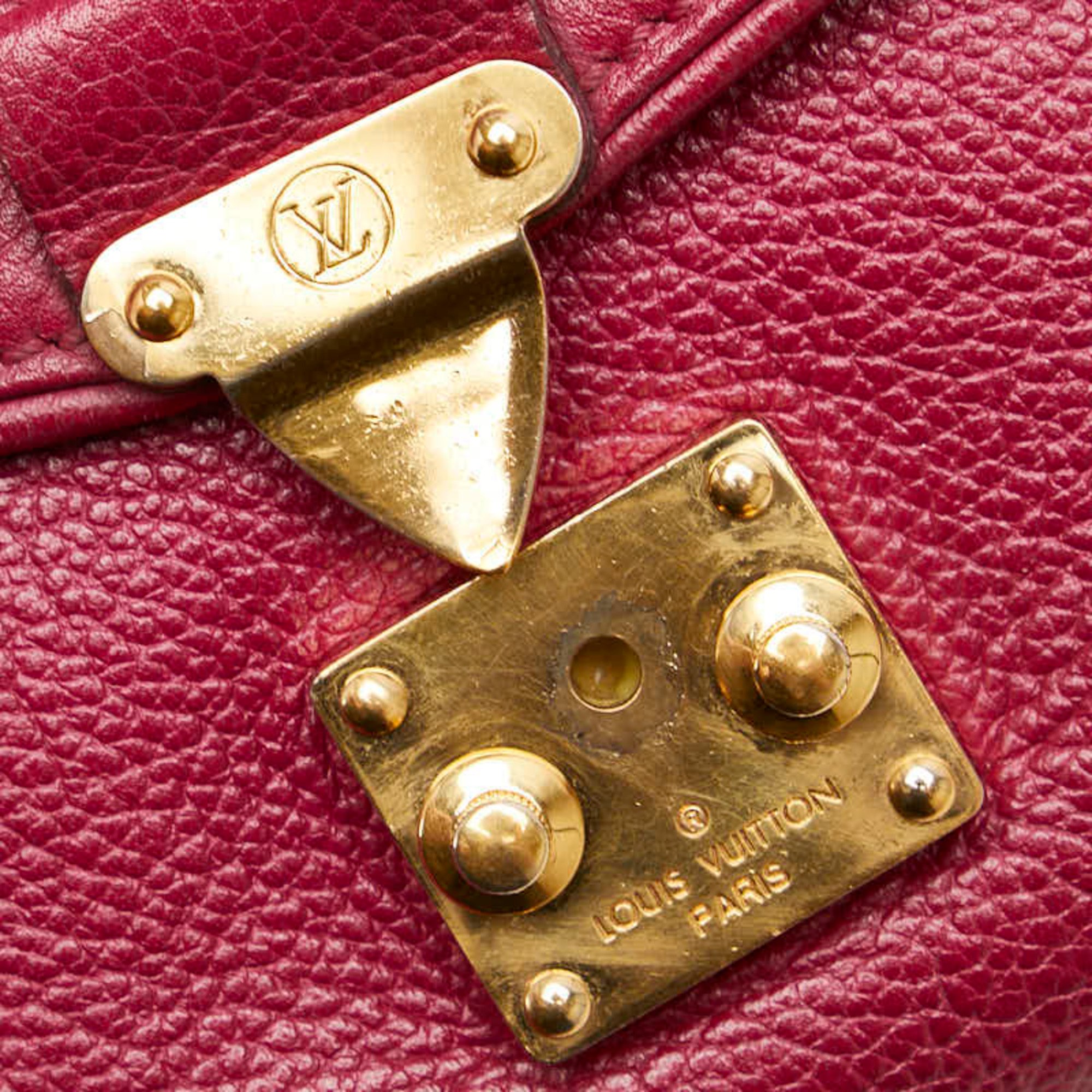 Louis Vuitton Monogram Empreinte Saint-Germain BB Chain Shoulder Bag M94555 Grape Purple Leather Women's LOUIS VUITTON