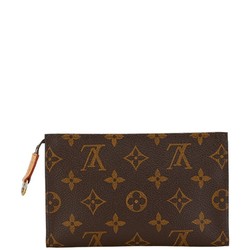 Louis Vuitton Monogram Bucket Pouch Brown PVC Leather Women's LOUIS VUITTON