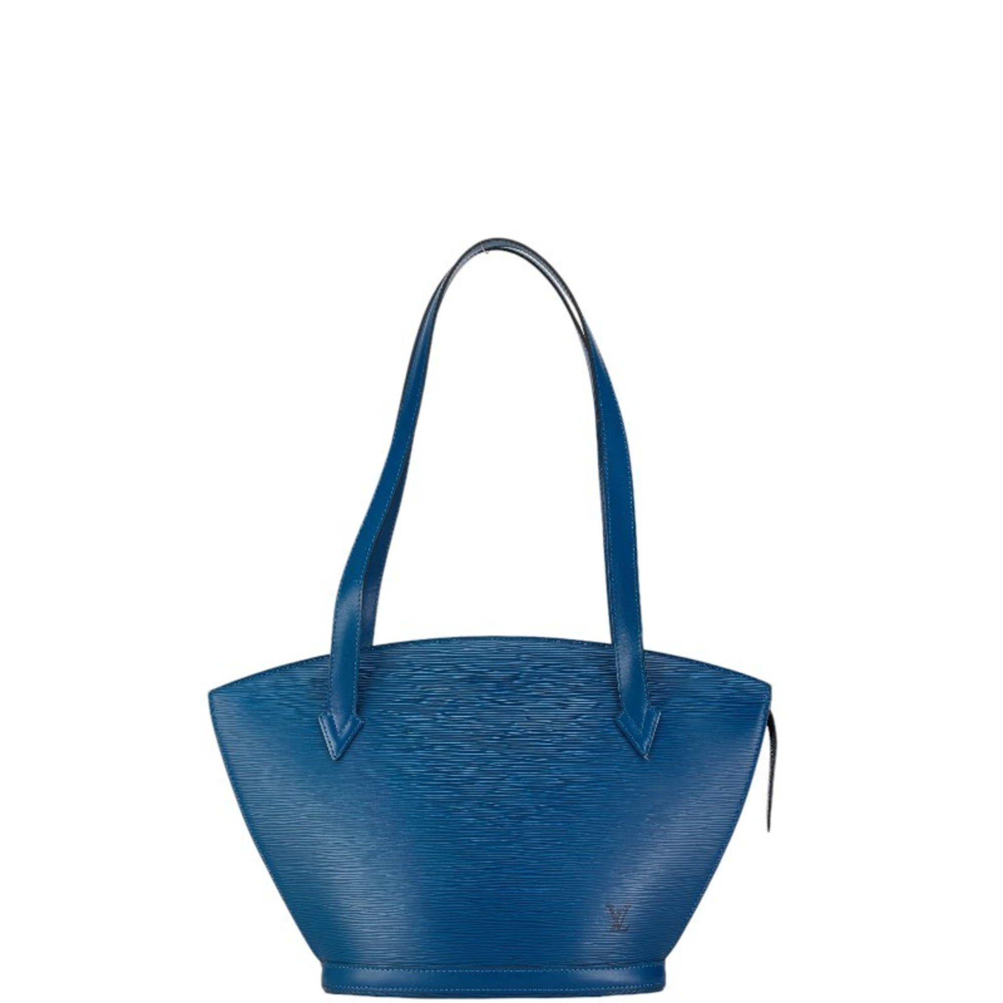 Louis Vuitton Epi Saint Jacques Tote Bag M52335 Toledo Blue Leather Women's LOUIS VUITTON