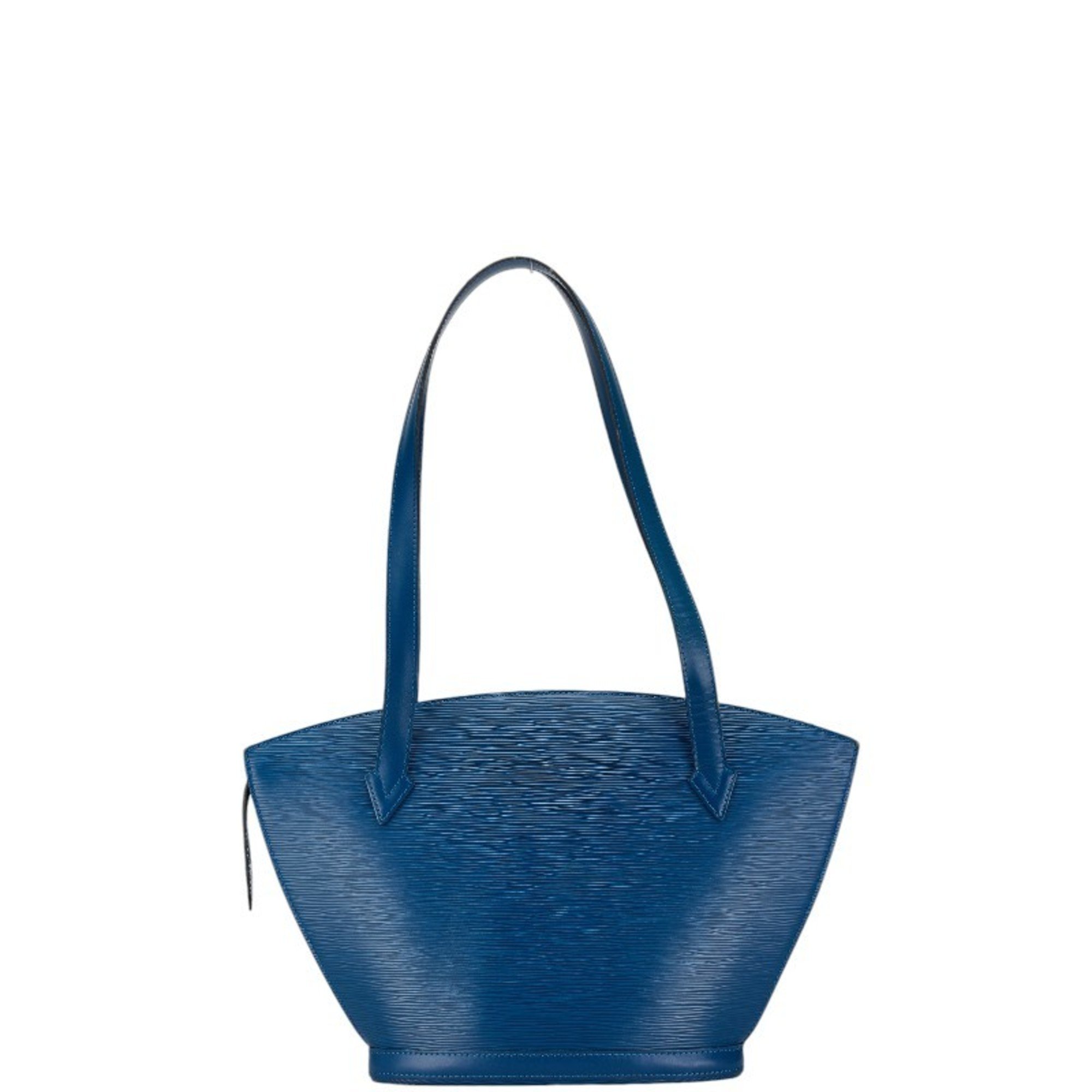 Louis Vuitton Epi Saint Jacques Tote Bag M52335 Toledo Blue Leather Women's LOUIS VUITTON